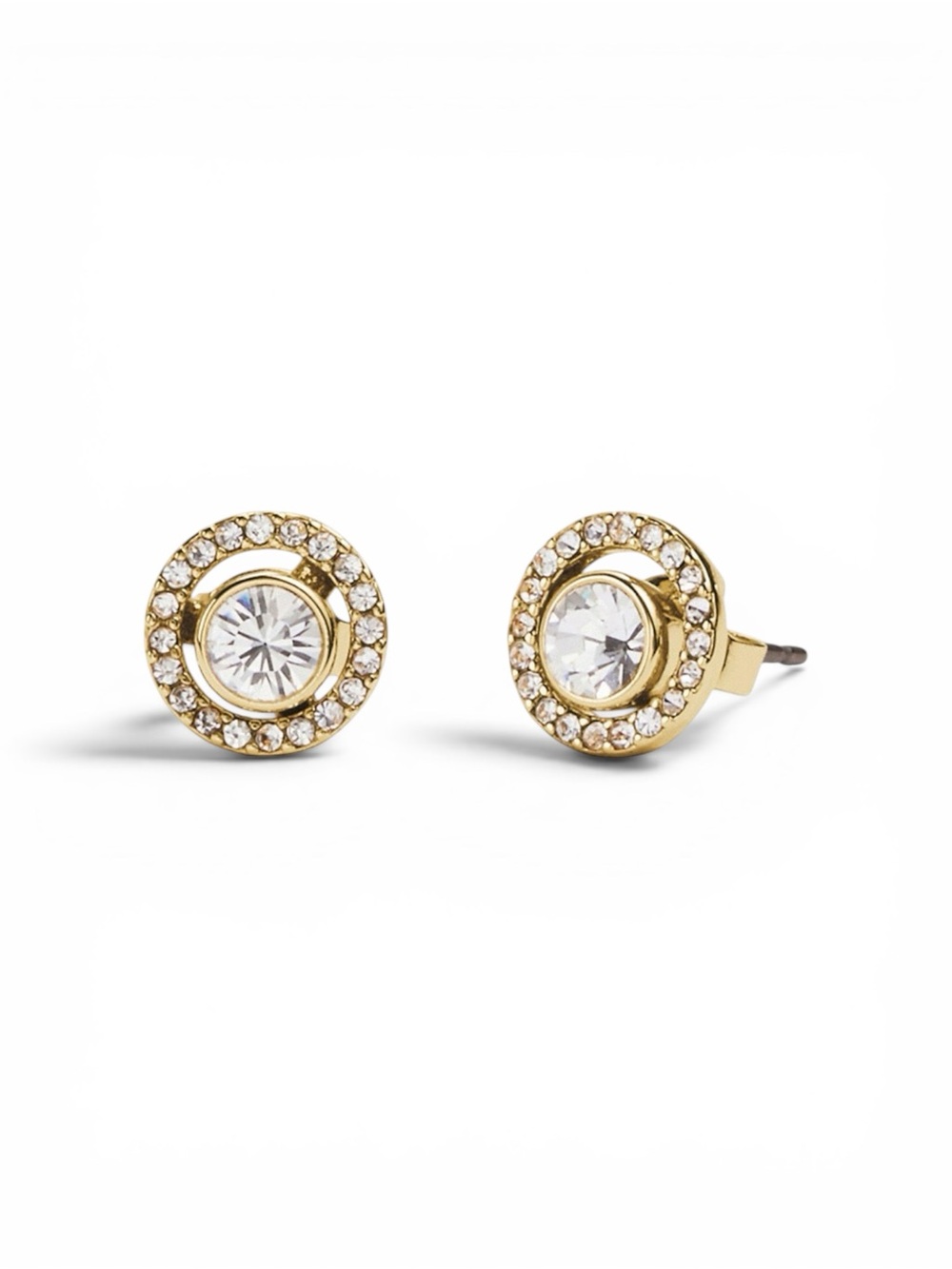 Coach Pavé Halo Stud Earrings - Picture 3 of 5